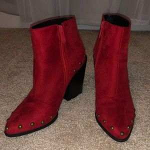 Red boots
